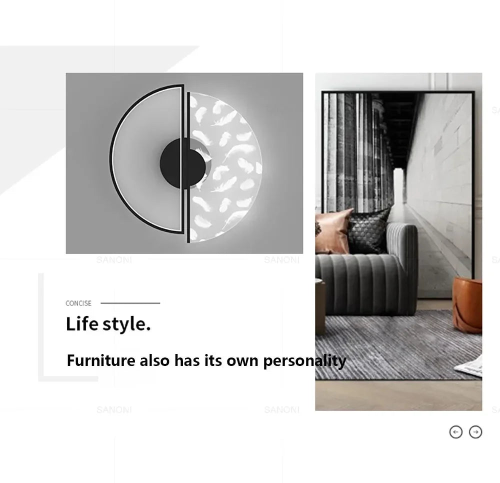 Bedroom ceiling light, simple modern master bedroom light, Nordic light luxury, creative, warm and romantic