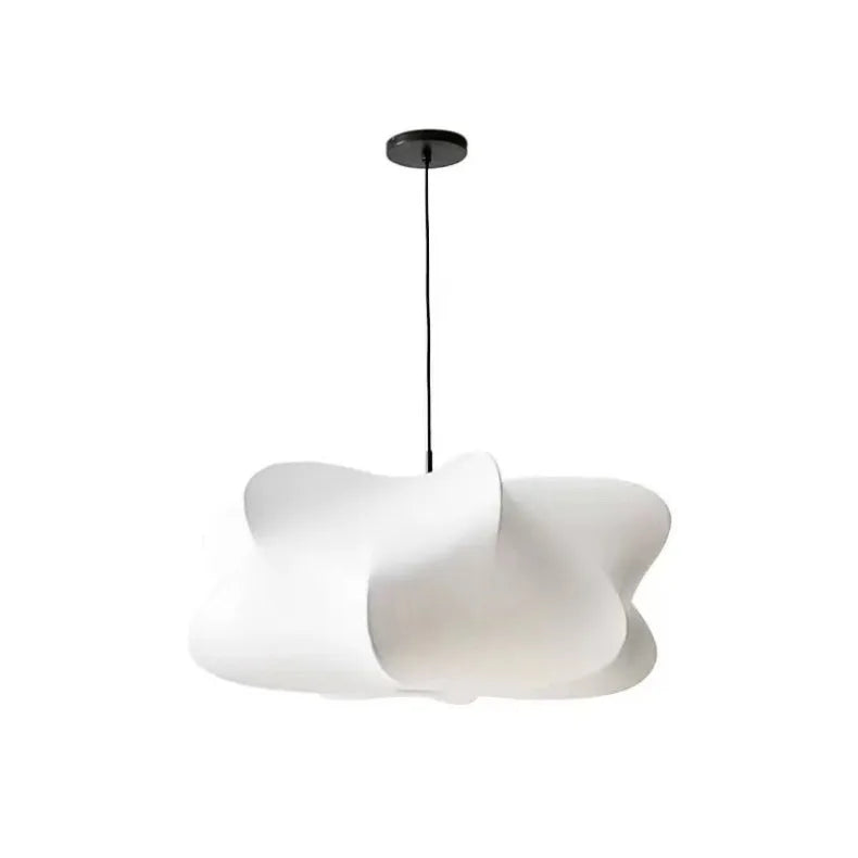 Japanese-style Special-shaped Silk Pendant Lights Creative Design Wabi Sabi Living Room Restaurant Bedroom Office Hanging Lamps