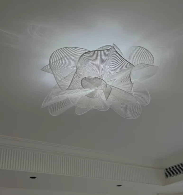 2026 Nordic Classic Ceiling Lamps Black/White PVC Modern Designer Lamp Bedroom Home Decor Lighting Dining Room Pendant Lights