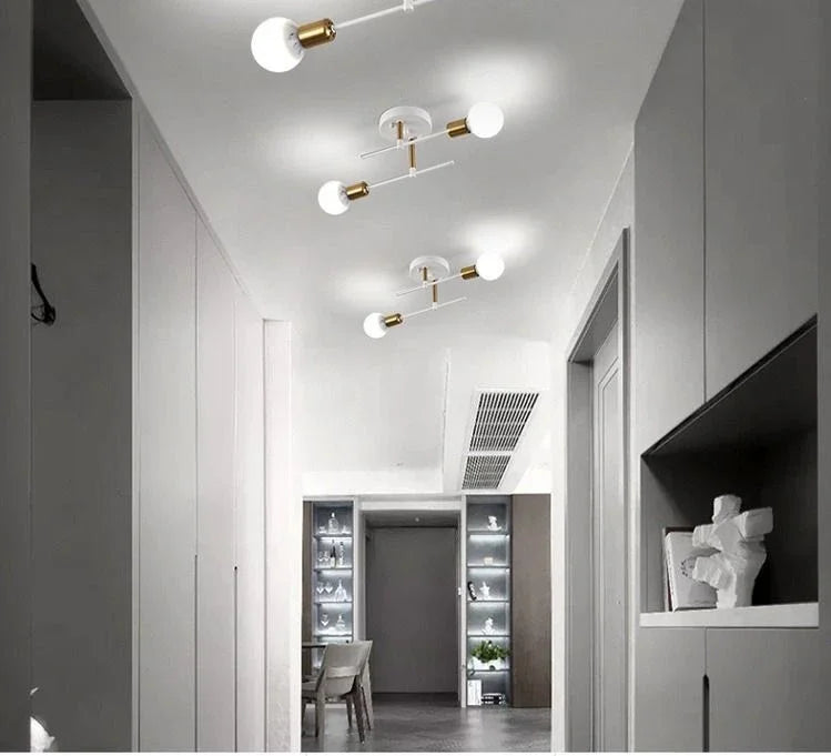 JOYINLED Modern Creative Ceiling Lamp White Gold Living Room Bedroom, Dining Hall Corridor Home Decoration pendent hanging Lamp