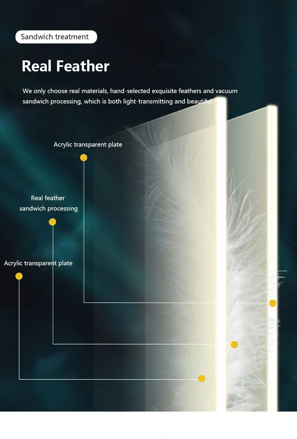 Bedroom ceiling light, simple modern master bedroom light, Nordic light luxury, creative, warm and romantic